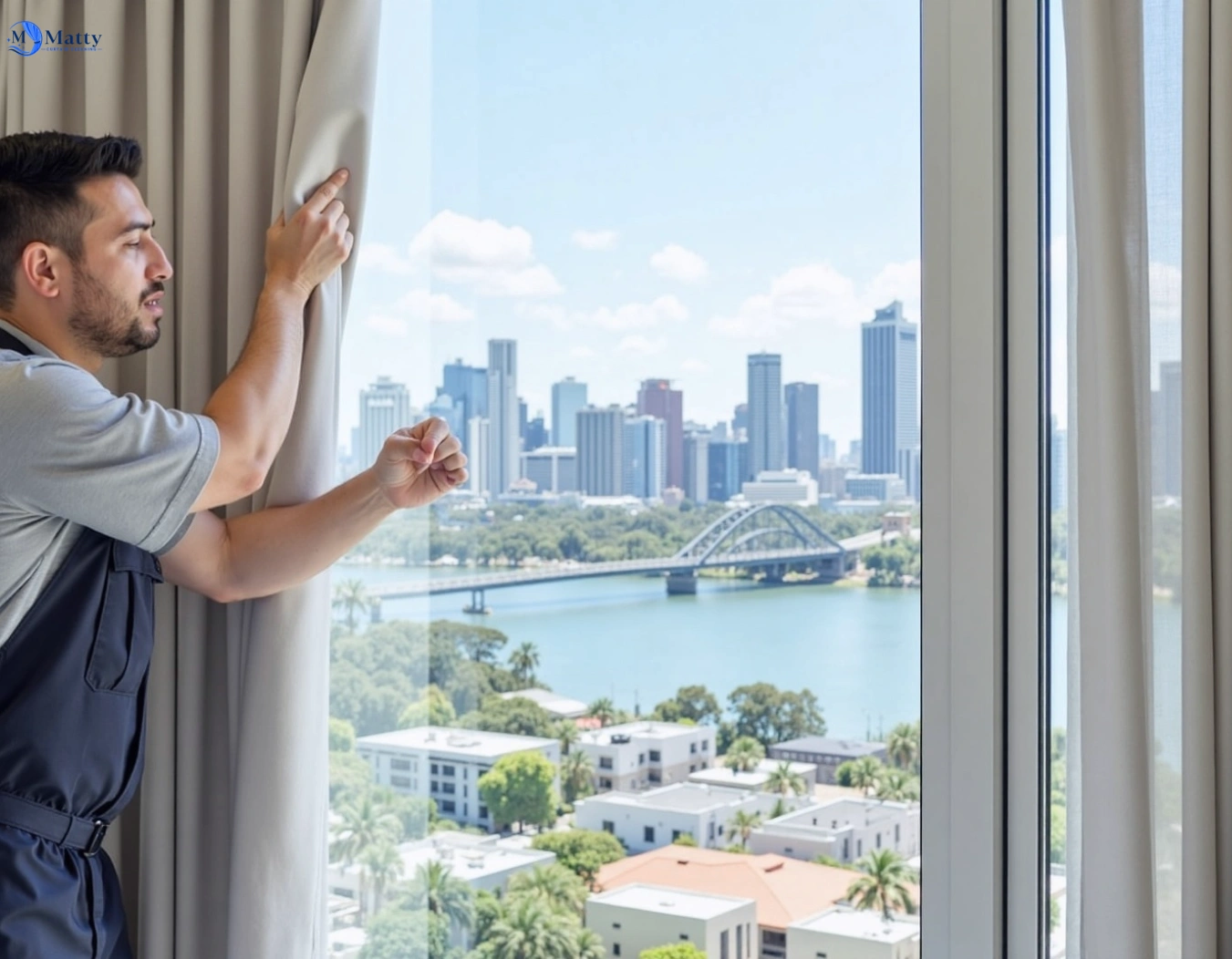Professional curtain steam cleaning service armadale-vic QLD by Matty Curtain Cleaning