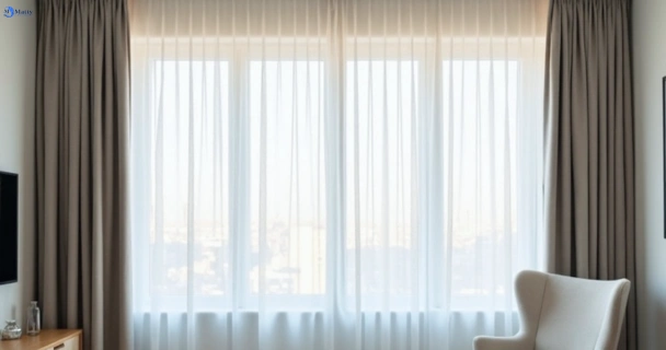 Freshly steam cleaned curtains in armadale-vic QLD